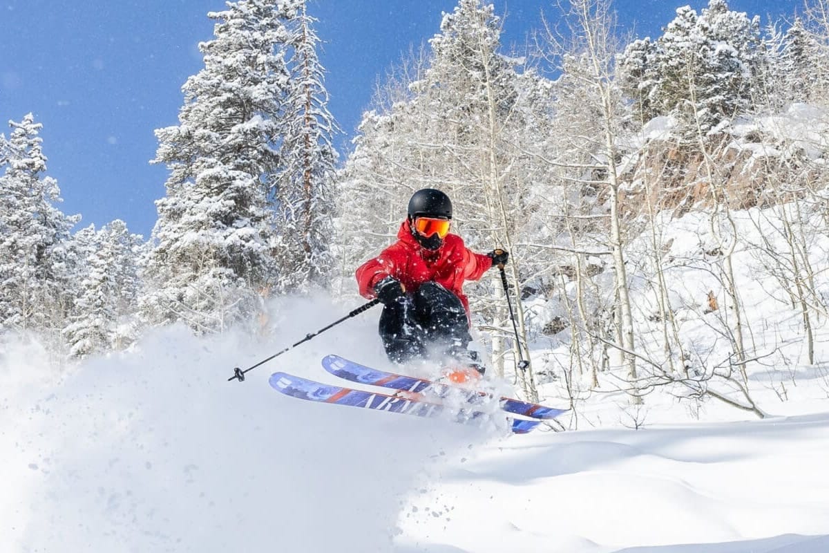 Skiing in Snowmass